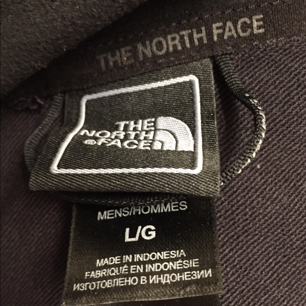 Large North Face jacket .